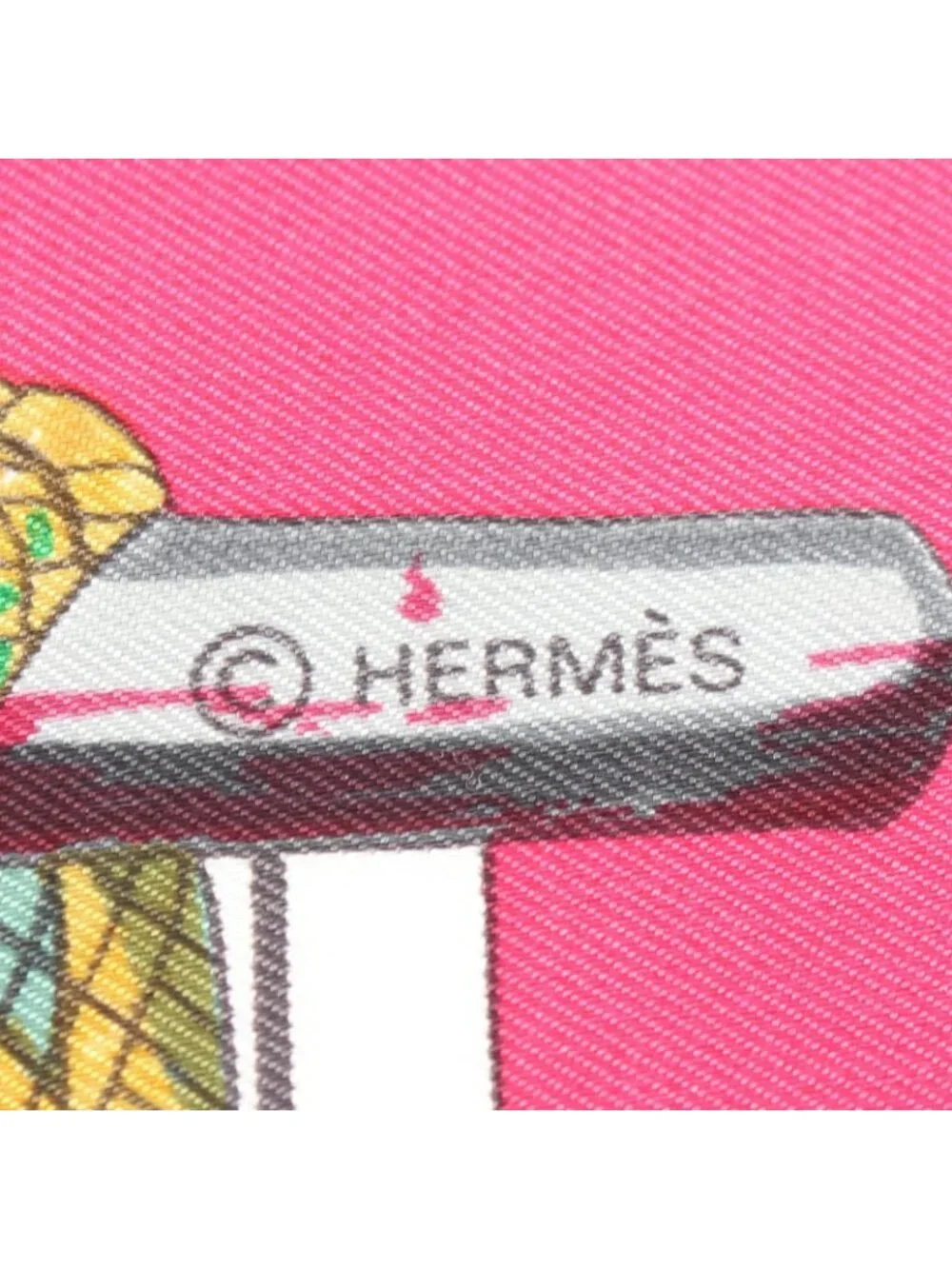 Hermes Scarf Carre 90 Pasementerie Silk